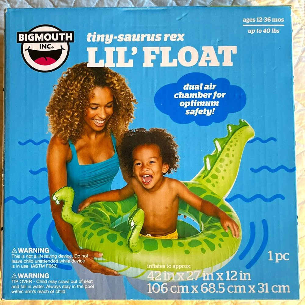 BigMouth Inc Pool Float for Infants and Kids Ages 1-3, Perfect for Beginner Swim